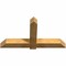Ekena Millwork Eugene Rough Sawn Timber Gable Bracket, Western Red Cedar, 60"W x 32"H x 6"D x 6"F, 13/12 Pitch GBW060X32X0606EUG00RWR - alternate 4